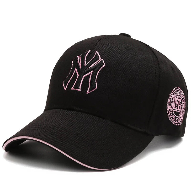 Mode Buchstaben Stickerei Frauen Männer Baseball Caps Männlich Weiblich Sport Visiere Snapback Cap Sonnenhut für Frauen Männer