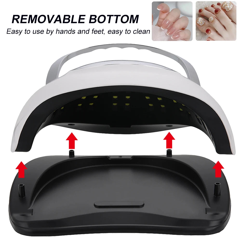 New Nail Dryer Machine 320W SUNX21MAX Nail Lamp for Drying Nail Paint with 72pcs UV LED Lamp Beads