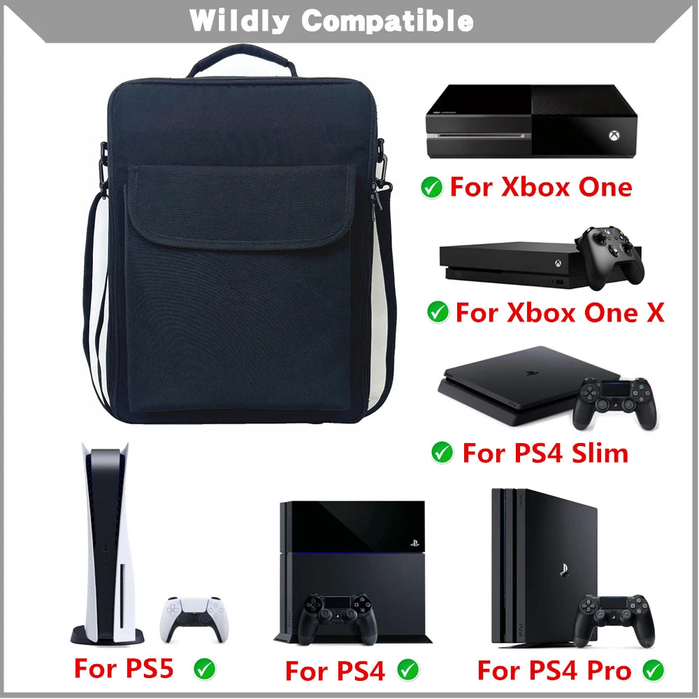 New Portable PS5 Travel Case Storage Bag Shoulder Bag Backpack for Playstation 5 Game Console Accessories