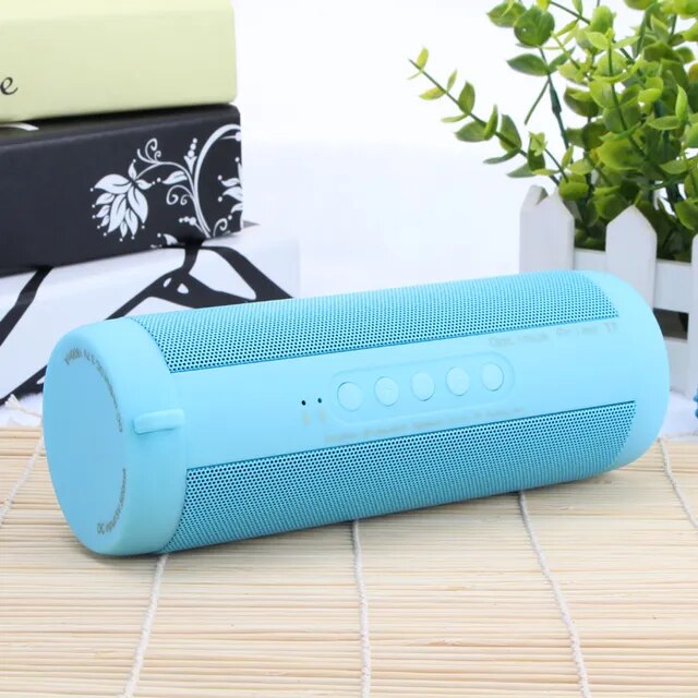 T2 Bluetooth Lautsprecher Wasserdicht Tragbare Outdoor Wireless Mini Spalte Box Lautsprecher Unterstützung TF karte FM Stereo Hallo-fi Boxen 