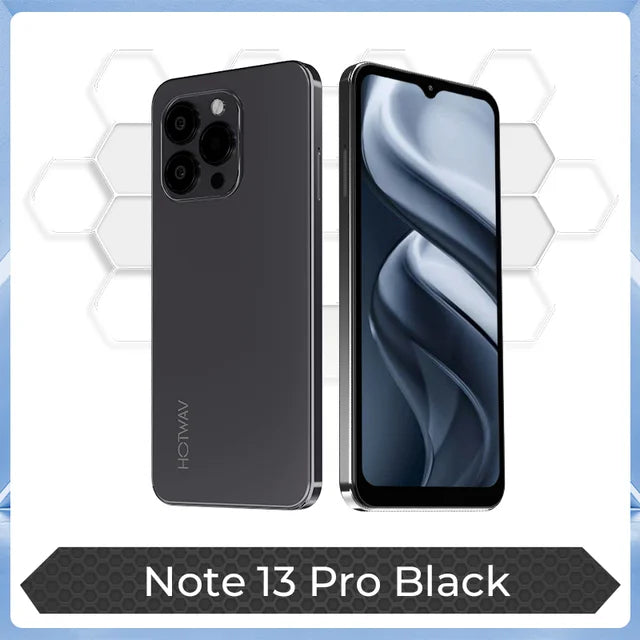 [World First] HOTWAV Note 13 Pro Smartphone 6.6'' HD+ Android 13 16GB+256GB Octa-Core Cellphone 50MP 5160mAh