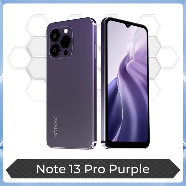 [World First] HOTWAV Note 13 Pro Smartphone 6.6'' HD+ Android 13 16GB+256GB Octa-Core Cellphone 50MP 5160mAh