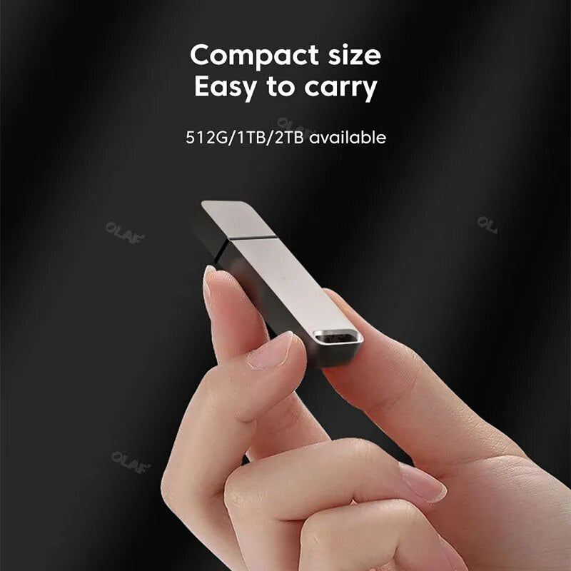 Portable USB Flash Drive Key High Speed ​​USB 1TB Pen Drive 512GB USB Stick Flash Disk For Android PC/Car/TV 2TB Pendrive