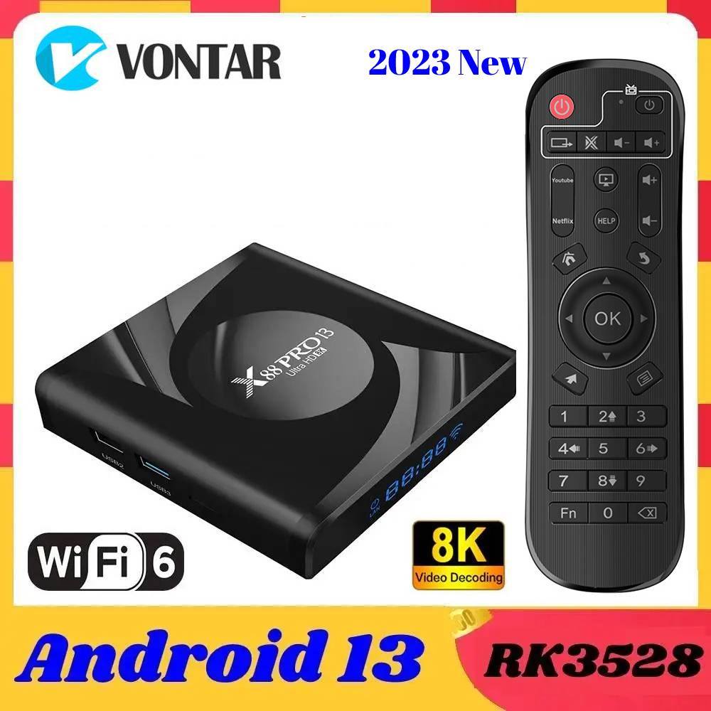 2023 NEW TV Box Android 13 Quad Core RK3528 Android 13.0 TVBOX Video Decoding 4K 60fps Wifi6 BT5.0 Set Top Box 8K Media Player