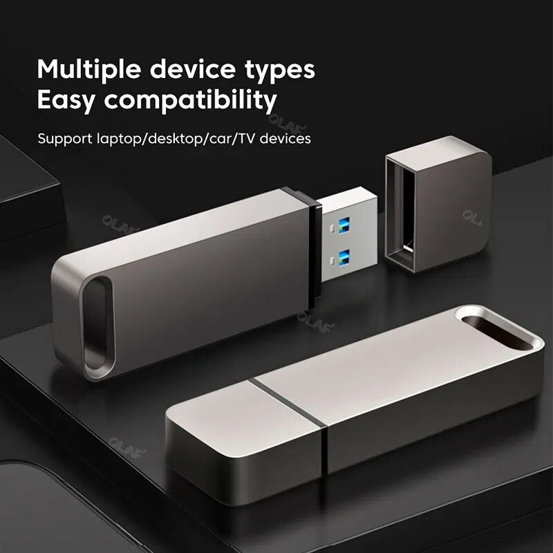 Tragbare USB-Stick Schlüssel High-Speed ​​USB 1 TB Pen Drive 512 GB USB Stick Flash Disk Für Android PC/Auto/TV 2 TB Pendrive