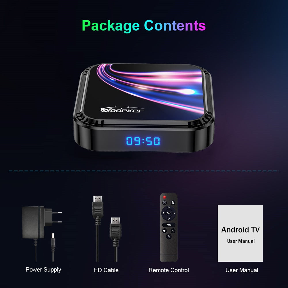 2023 Android 13 TV Box K52 Rockchip RK3528 Smart TVBox Unterstützung 8K Wifi6 BT5.0 YouTube Google Voice Assistant Set Top Box