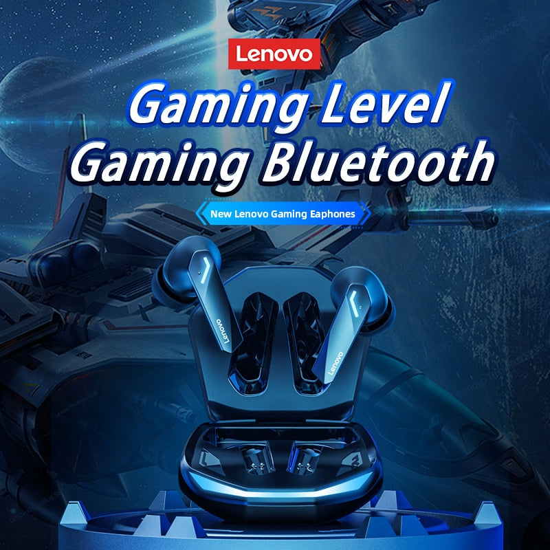 Original Lenovo GM2 Pro 5.3 Kopfhörer Bluetooth Drahtlose Ohrhörer Kopfhörer mit geringer Latenz HD-Anruf Dual-Mode-Gaming-Headset mit Mikrofon