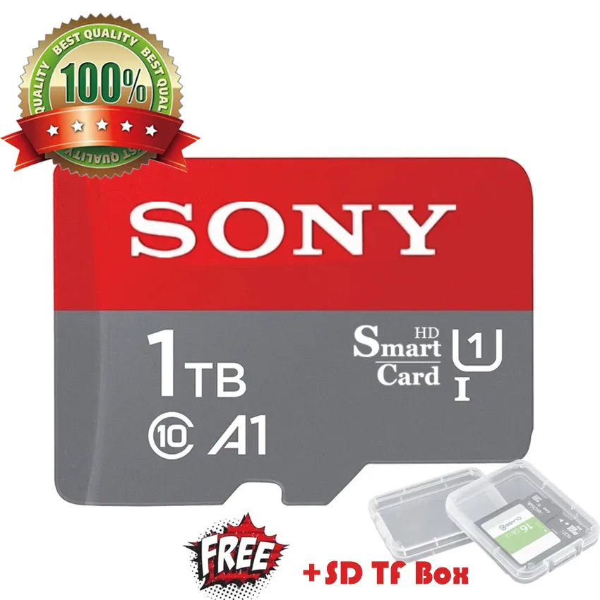 SONY 1TB Ultra Micro SD 512GB Micro SD Card SD/TF Flash Card Memory Card 32 64 128 gb microSD for Camera