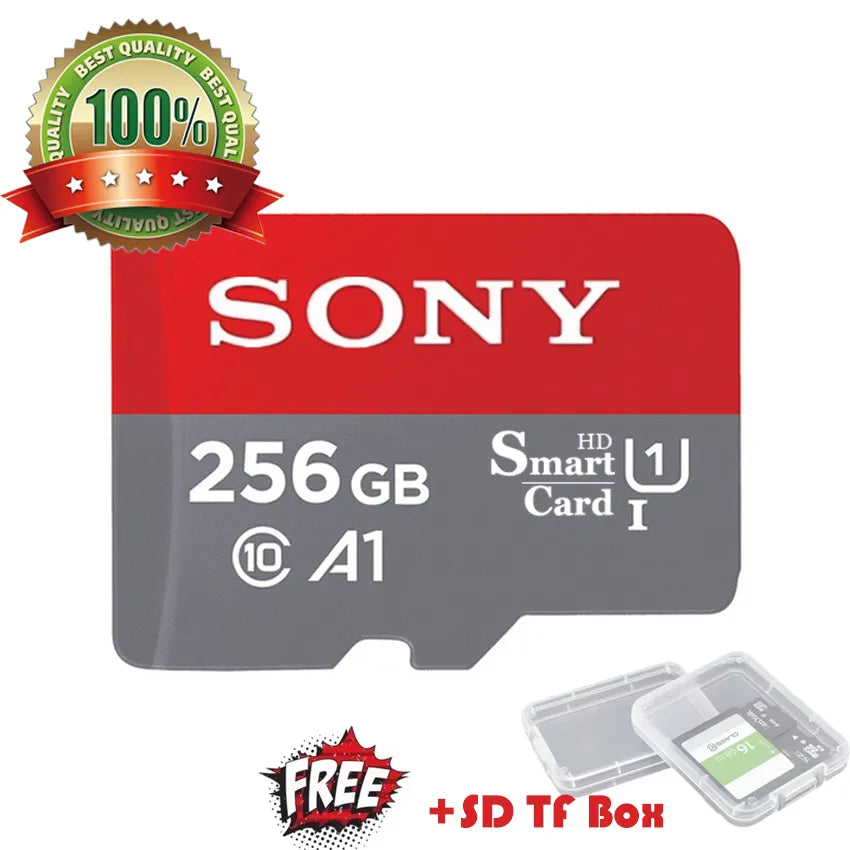 SONY 1TB Ultra Micro SD 512GB Micro SD Card SD/TF Flash Card Memory Card 32 64 128 gb microSD per fotocamera