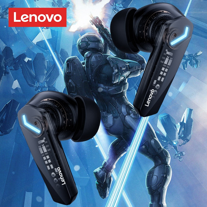 Original Lenovo GM2 Pro 5.3 Kopfhörer Bluetooth Drahtlose Ohrhörer Kopfhörer mit geringer Latenz HD-Anruf Dual-Mode-Gaming-Headset mit Mikrofon