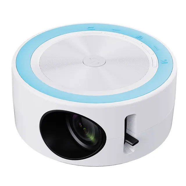 Salange LED Mini Projector Mobile Video Beamer Support Home Theater 1080P USB Sync Screen Smartphone Kids Projetor PK YT200