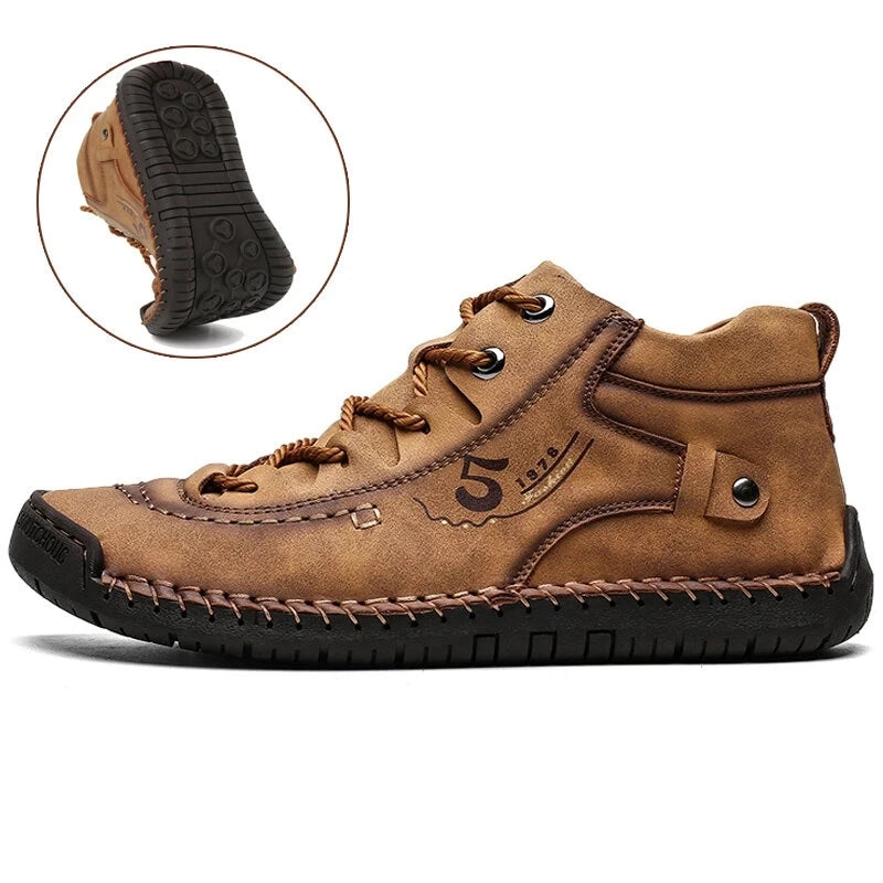 Scarpe Casual da uomo in pelle fatte a mano inverno con scarpe di pelliccia mocassini da uomo scarpe da passeggio Comfort appartamenti da uomo vendita calda mocassini scarpe