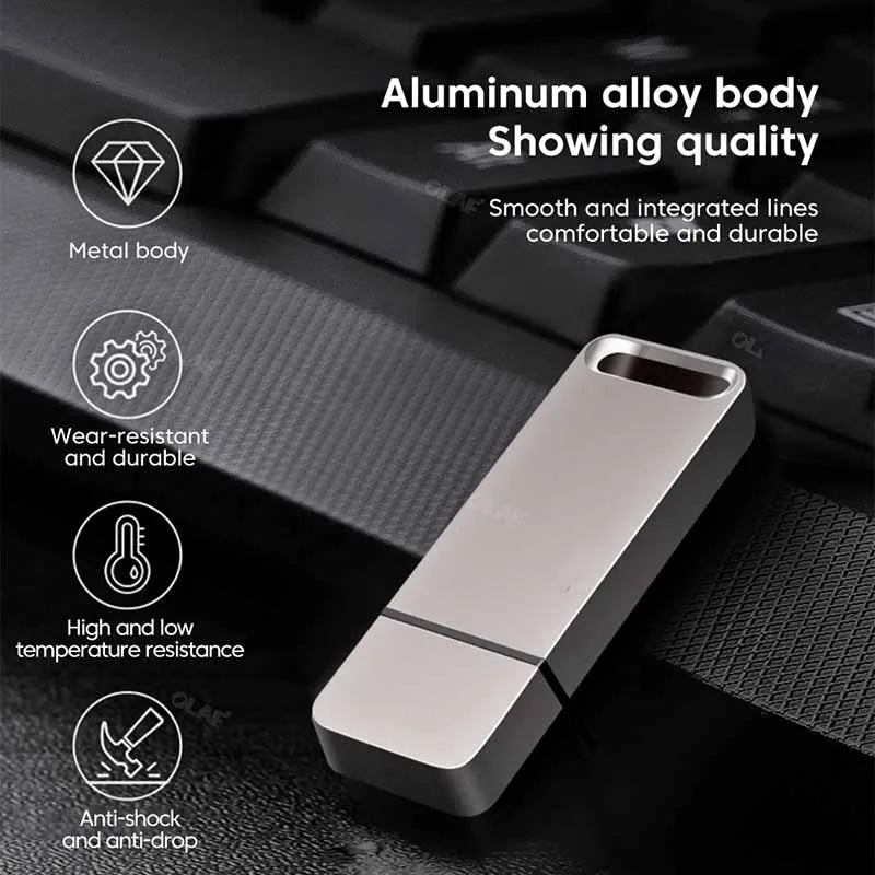 Portable USB Flash Drive Key High Speed ​​USB 1TB Pen Drive 512GB USB Stick Flash Disk For Android PC/Car/TV 2TB Pendrive