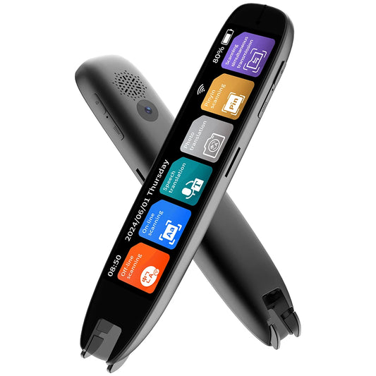 S60 Pro 3.7''Touchscreen  Dictionary Translation Pen Scan Reader Device Text Scanning Reading Translator WiFi/BT 142 Languages