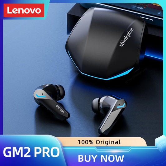 Original Lenovo GM2 Pro 5.3 Kopfhörer Bluetooth Drahtlose Ohrhörer Kopfhörer mit geringer Latenz HD-Anruf Dual-Mode-Gaming-Headset mit Mikrofon