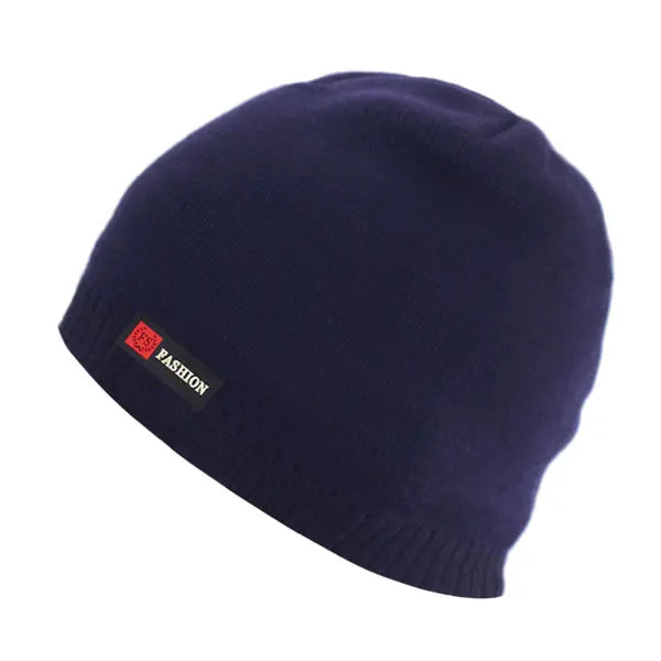 Skullies berretti uomo cappello invernale donna cappelli lavorati a maglia per uomo berretto berretto invernale Gorro berretto da uomo in pelliccia spessa e calda senza tesa