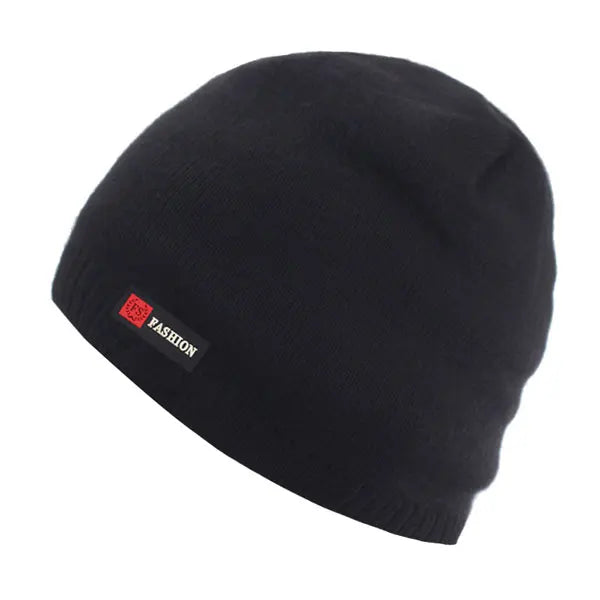 Skullies berretti uomo cappello invernale donna cappelli lavorati a maglia per uomo berretto berretto invernale Gorro berretto da uomo in pelliccia spessa e calda senza tesa