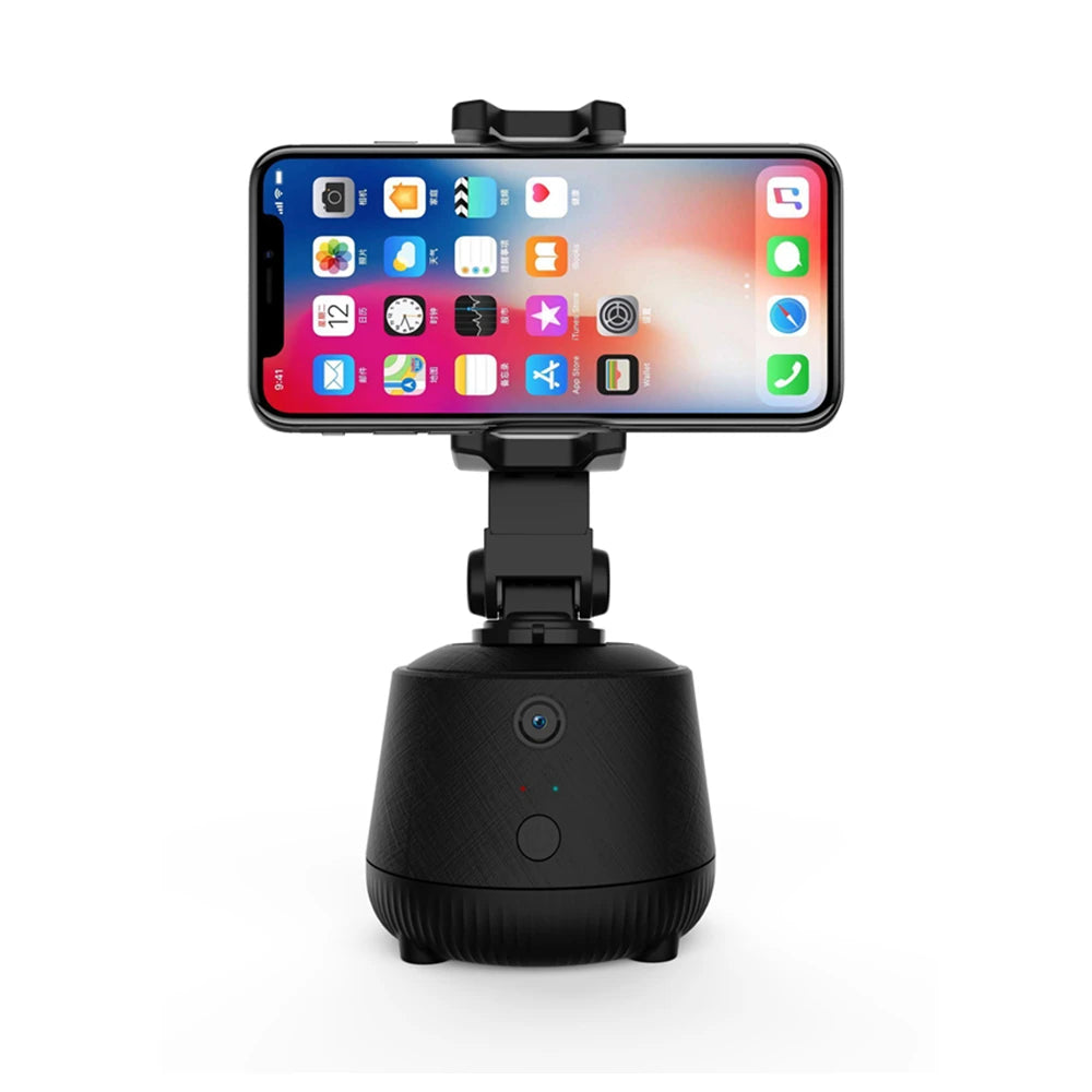 Smart Selfie Stick dopo le riprese Gimbal rotazione a 360 gradi supporto per telefono con fotocamera con tracciamento automatico 3D Live Face regolabile