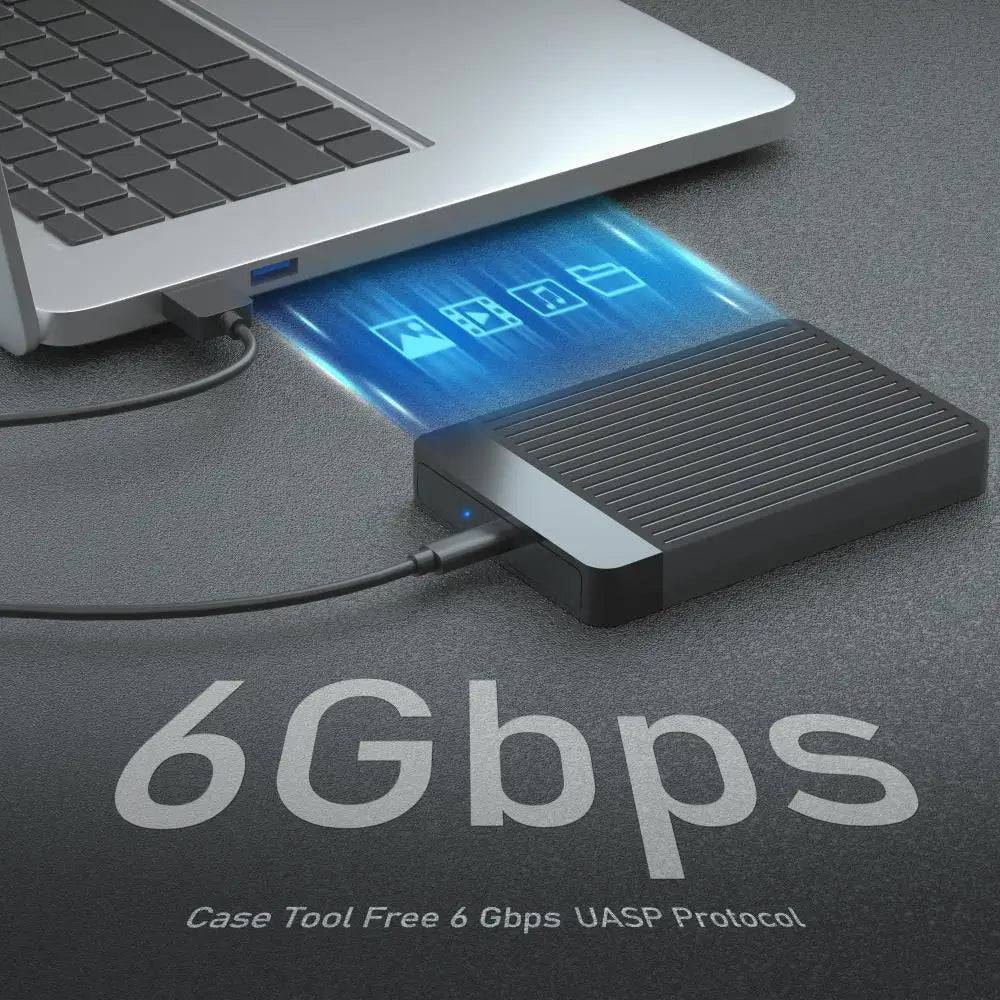 USB3.0 Hard Drive Case External Case Enclosure Usb To Sata Hard Drive Box Pocket For Hdd 2 5 Ssd Notebook Adapter