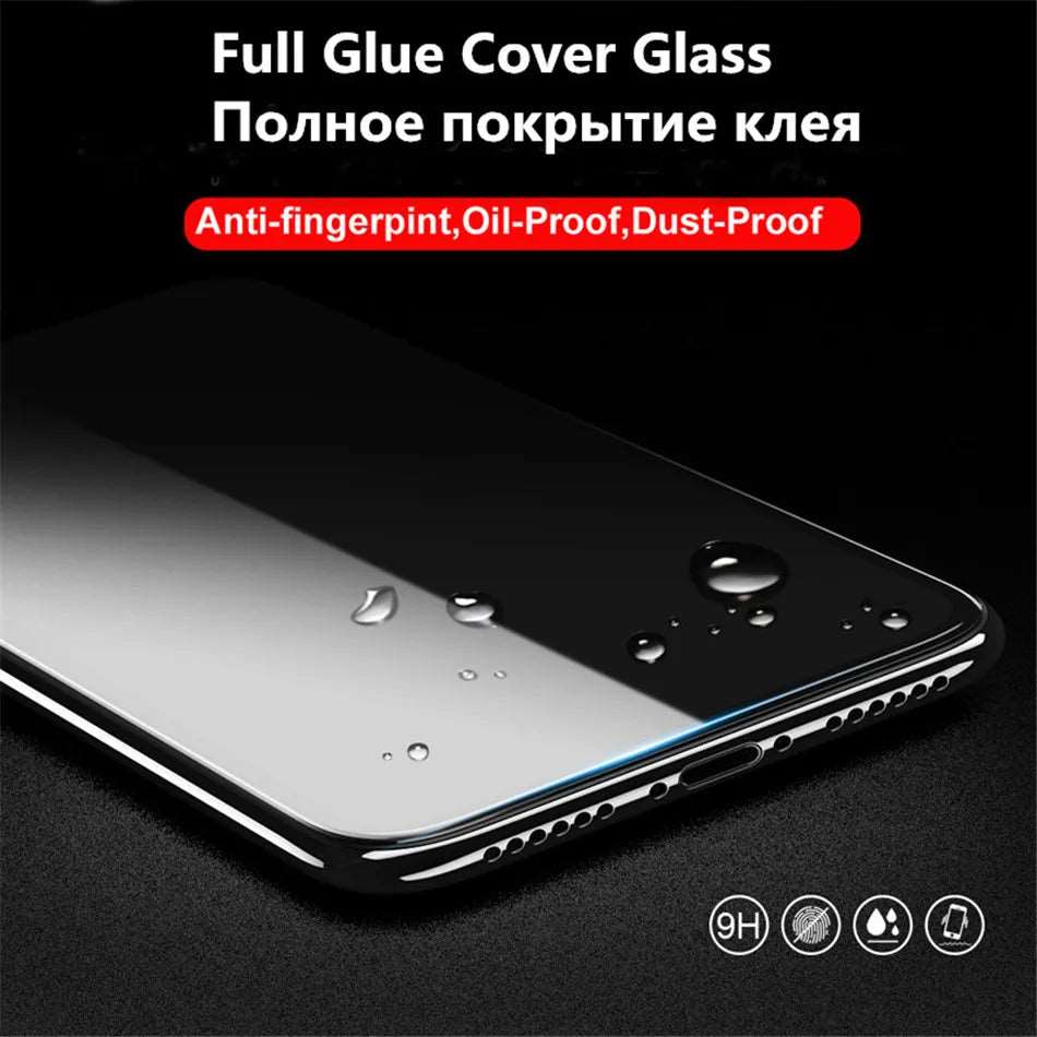 Vetro a copertura totale per Poco M6 Pro vetro temperato Poco M6 Pro Screen Protector HD pellicola protettiva per lenti del telefono Poco M6 Pro 4G Glass