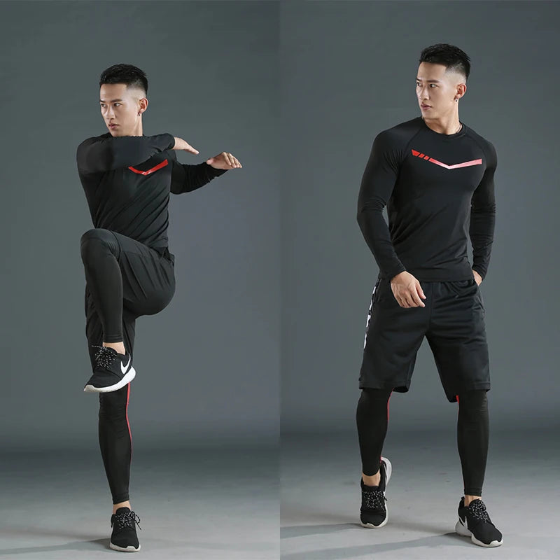 Winter Thick Long Johns Men Thermal Underwear Set Keep Warm top Legging Set Fleece Thermo Underwear Sport Set abbigliamento invernale