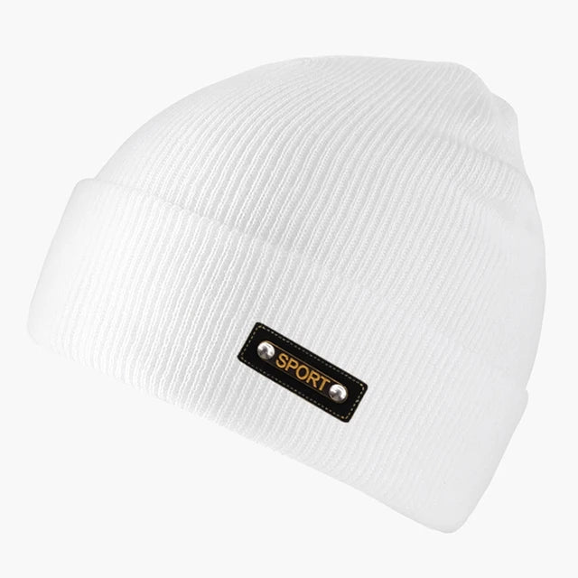 Winter Warm Beanies Casual Short Thread Hip Hop Hat Adult Men Female Wool Knitted Skull Cap Brimless Baggy Melon Cap