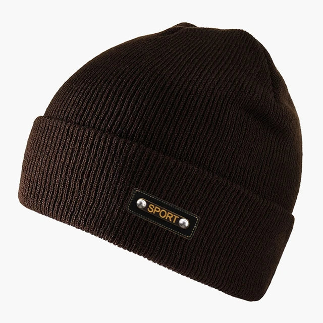 Winter Warm Beanies Casual Short Thread Hip Hop Hat Adult Men Female Wool Knitted Skull Cap Brimless Baggy Melon Cap