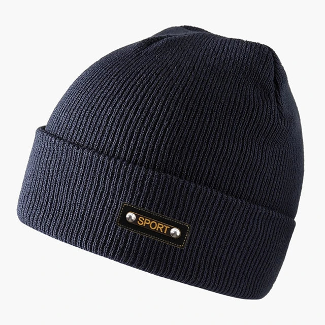 Winter Warm Beanies Casual Short Thread Hip Hop Hat Adult Men Female Wool Knitted Skull Cap Brimless Baggy Melon Cap