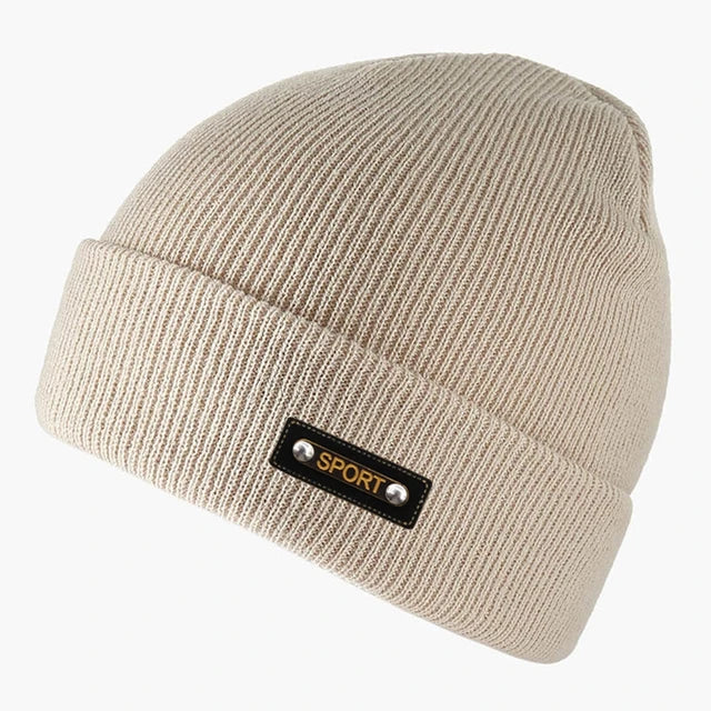 Winter Warm Beanies Casual Short Thread Hip Hop Hat Adult Men Female Wool Knitted Skull Cap Brimless Baggy Melon Cap