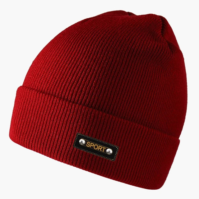 Winter Warm Beanies Casual Short Thread Hip Hop Hat Adult Men Female Wool Knitted Skull Cap Brimless Baggy Melon Cap