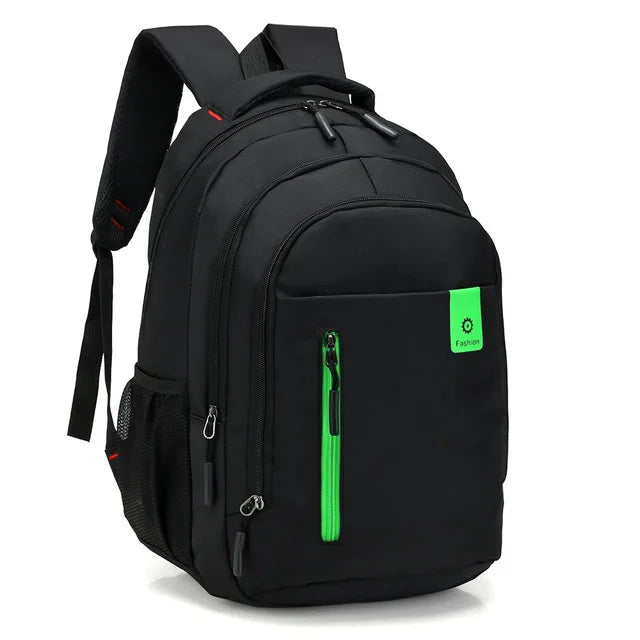 Men Backpacks Waterproof Backpack Oxford Work Computer Bag Casual Backpack High School Student Backpack Senior Large Capa