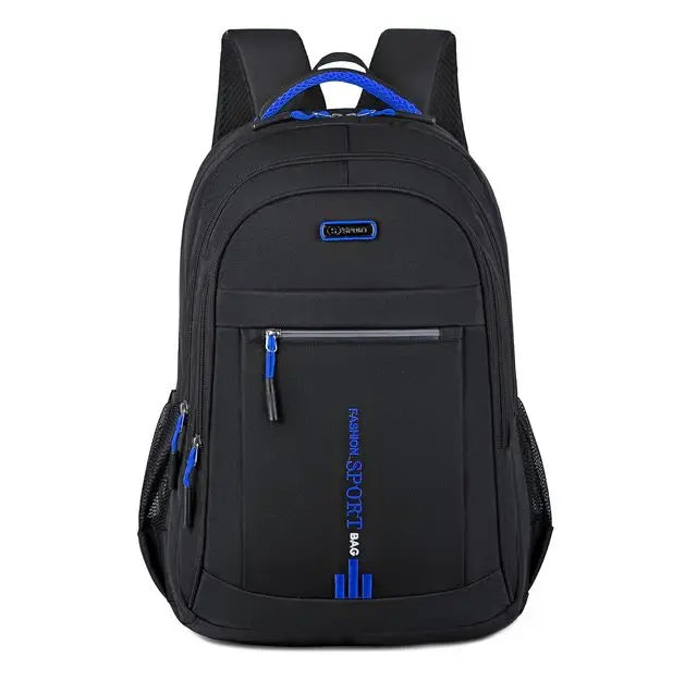 Men Backpacks Waterproof Backpack Oxford Work Computer Bag Casual Backpack High School Student Backpack Senior Large Capa