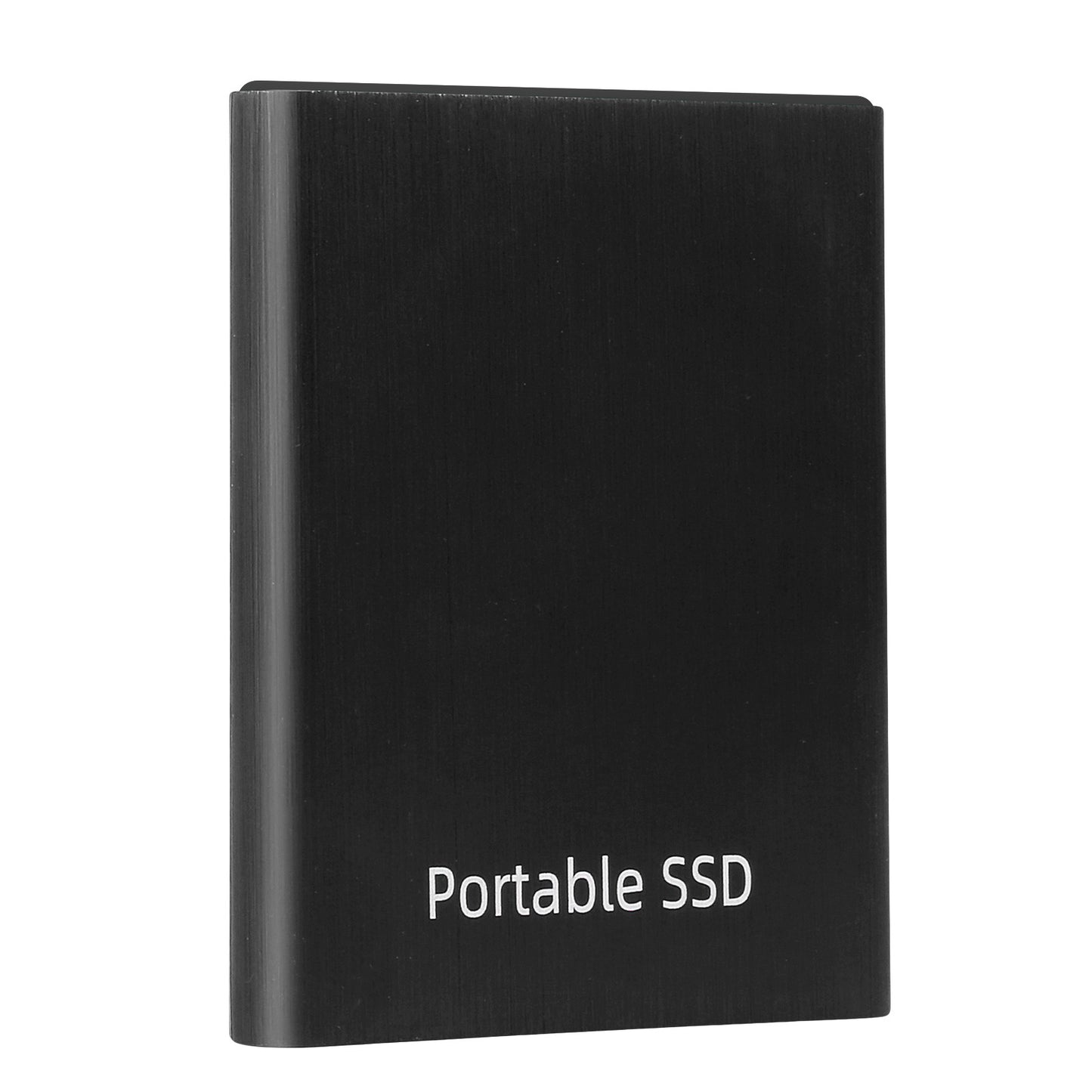 SSD Solid State Hard Drive Brush Pattern Portable Mobile Hard Drive