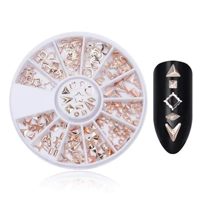 nail parts art glitter