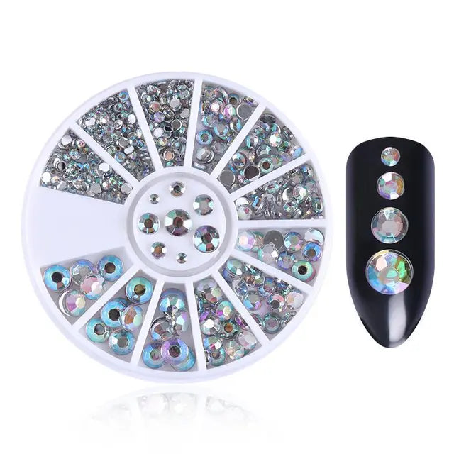 nail parts art glitter