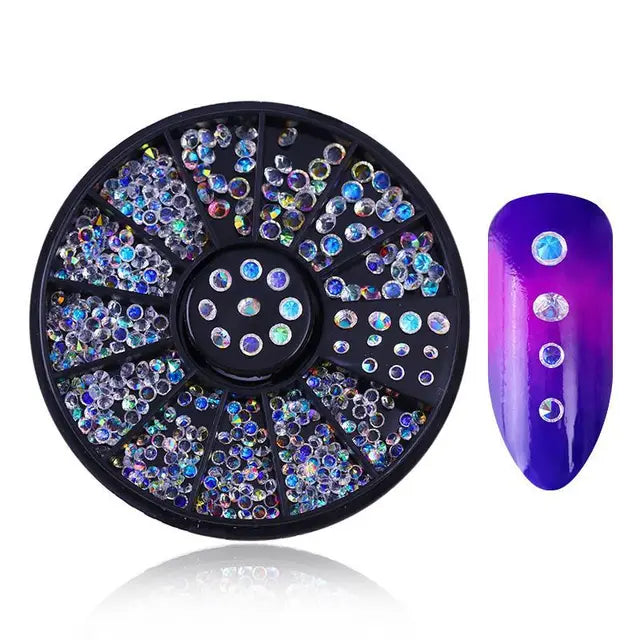 nail parts art glitter