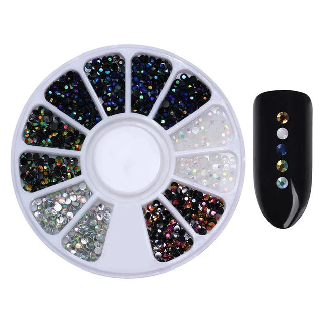 nail parts art glitter