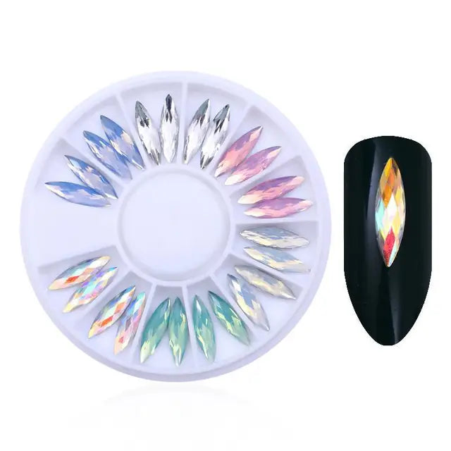 nail parts art glitter