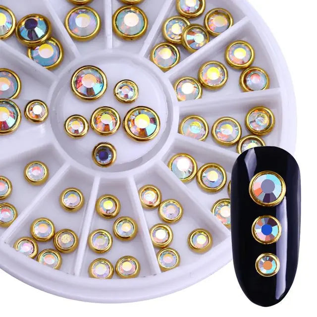nail parts art glitter