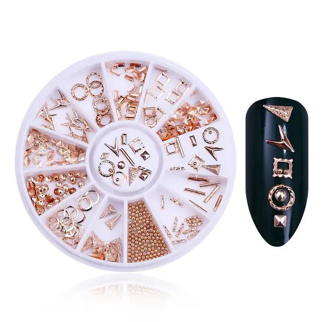 nail parts art glitter