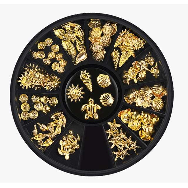 nail parts art glitter