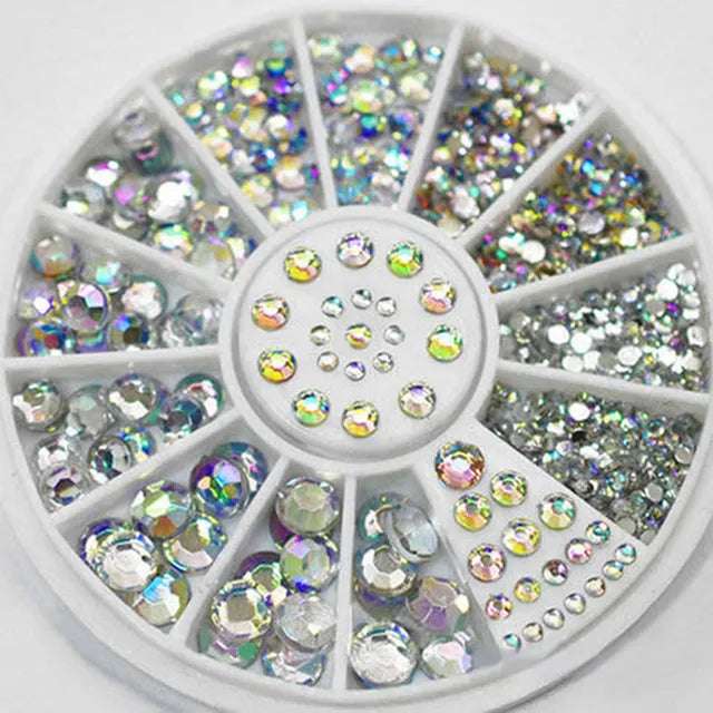 nail parts art glitter