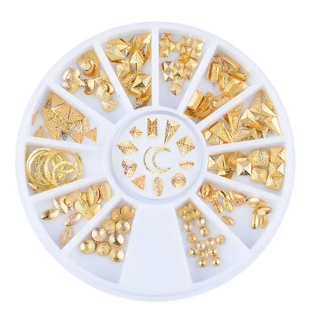 nail parts art glitter