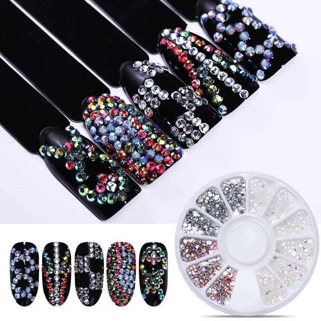 nail parts art glitter