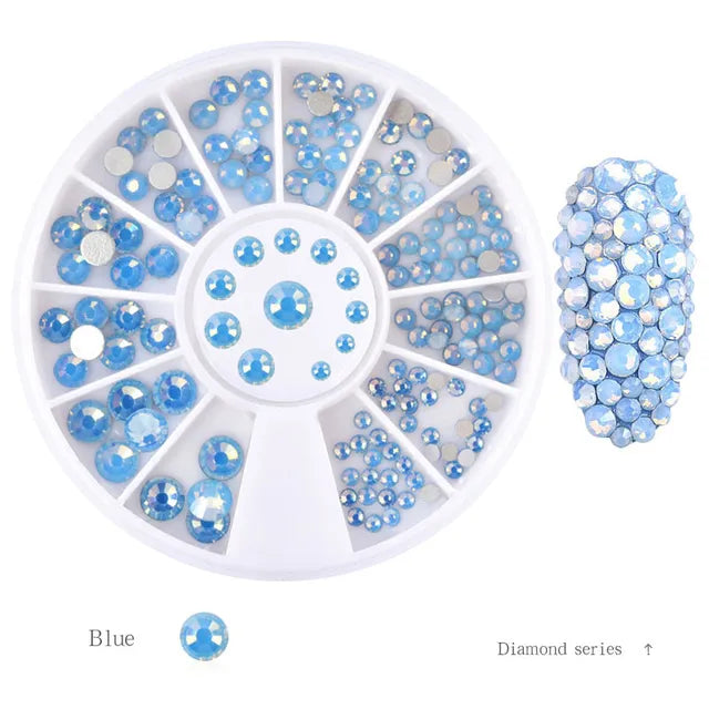 nail parts art glitter