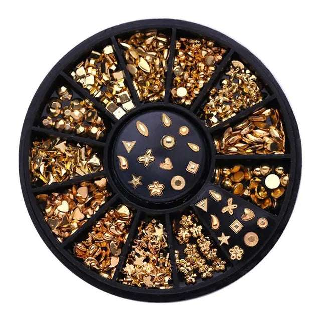 nail parts art glitter