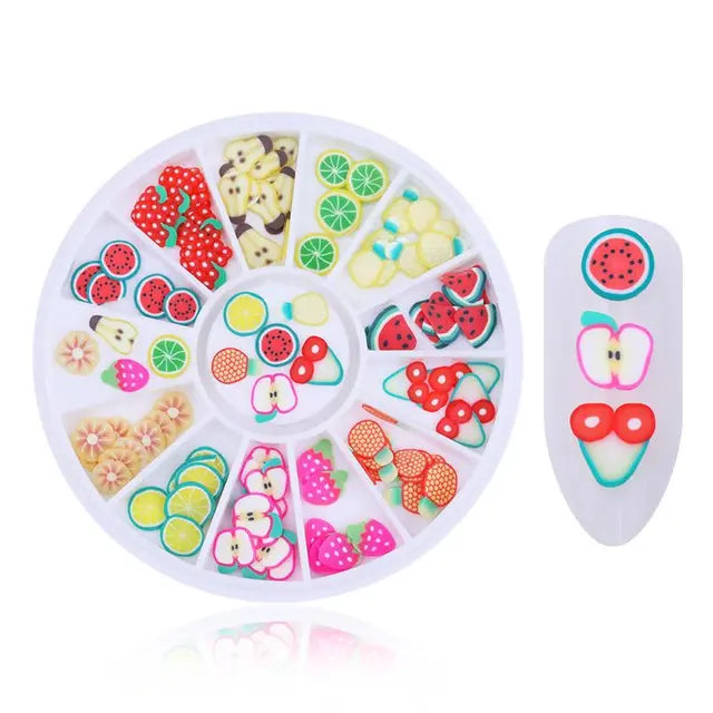 nail parts art glitter