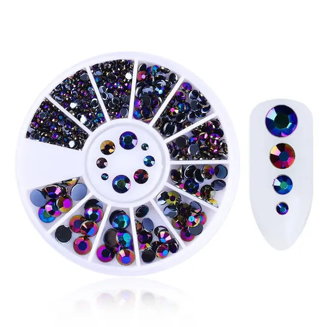 nail parts art glitter