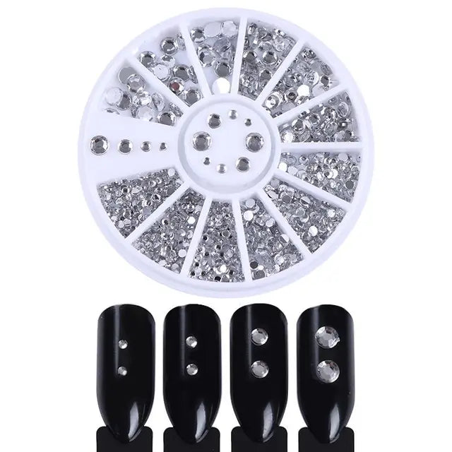 nail parts art glitter