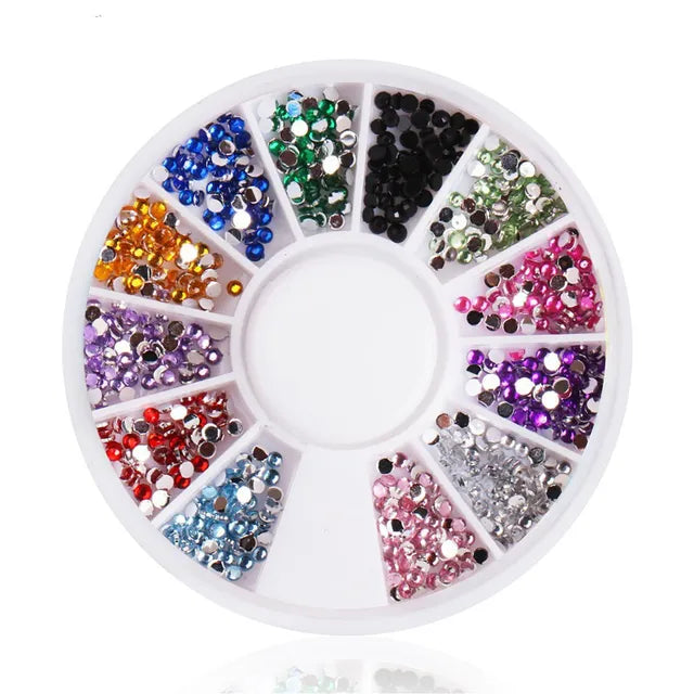 nail parts art glitter